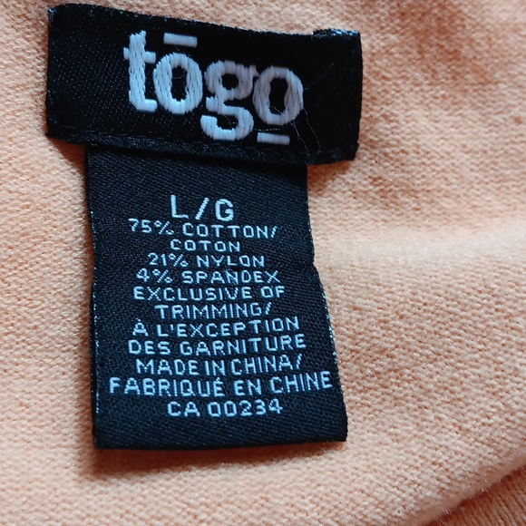 Vintage togo peach floral and lace cardigan - Picture 4 of 4